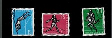 Yugoslavia Scott #672-74, Singles 1962 FVF Used
