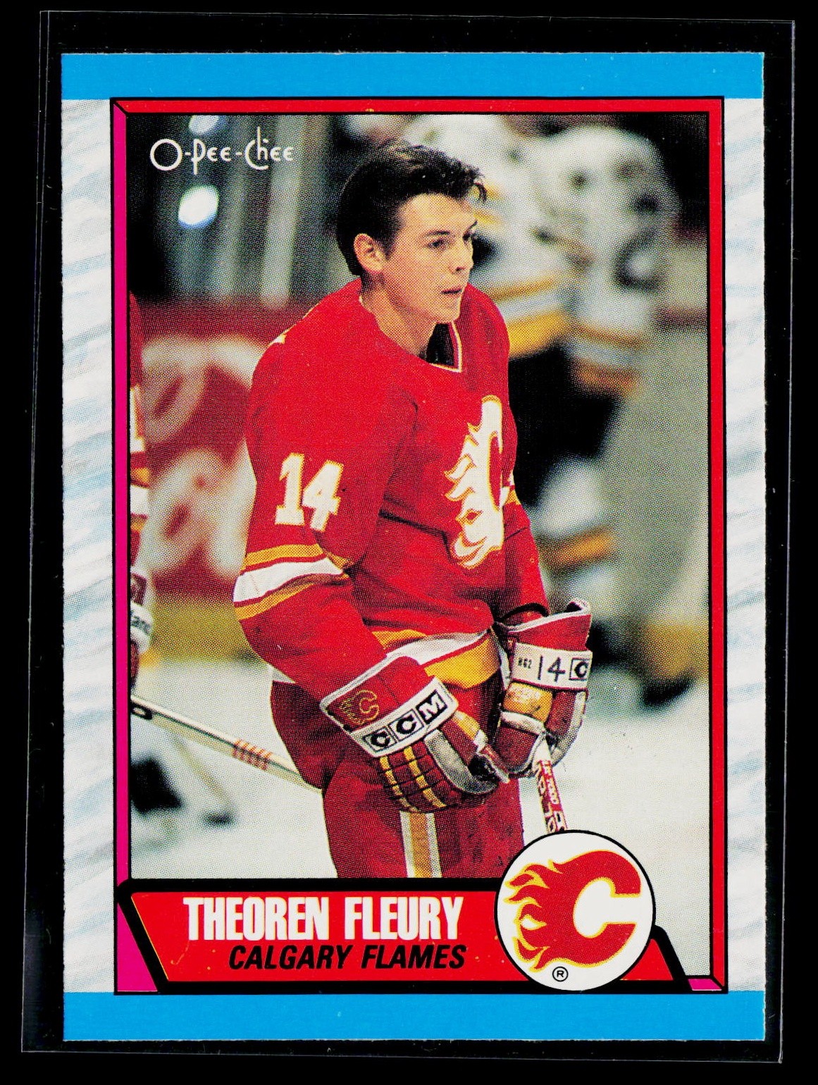 Theoren Fleury RC 1989-90 O-Pee-Chee #232