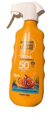 Garnier Ambre Solaire Kids Protect SPF50+ Sun Protection Spray 300ml family size 39.53 per litre