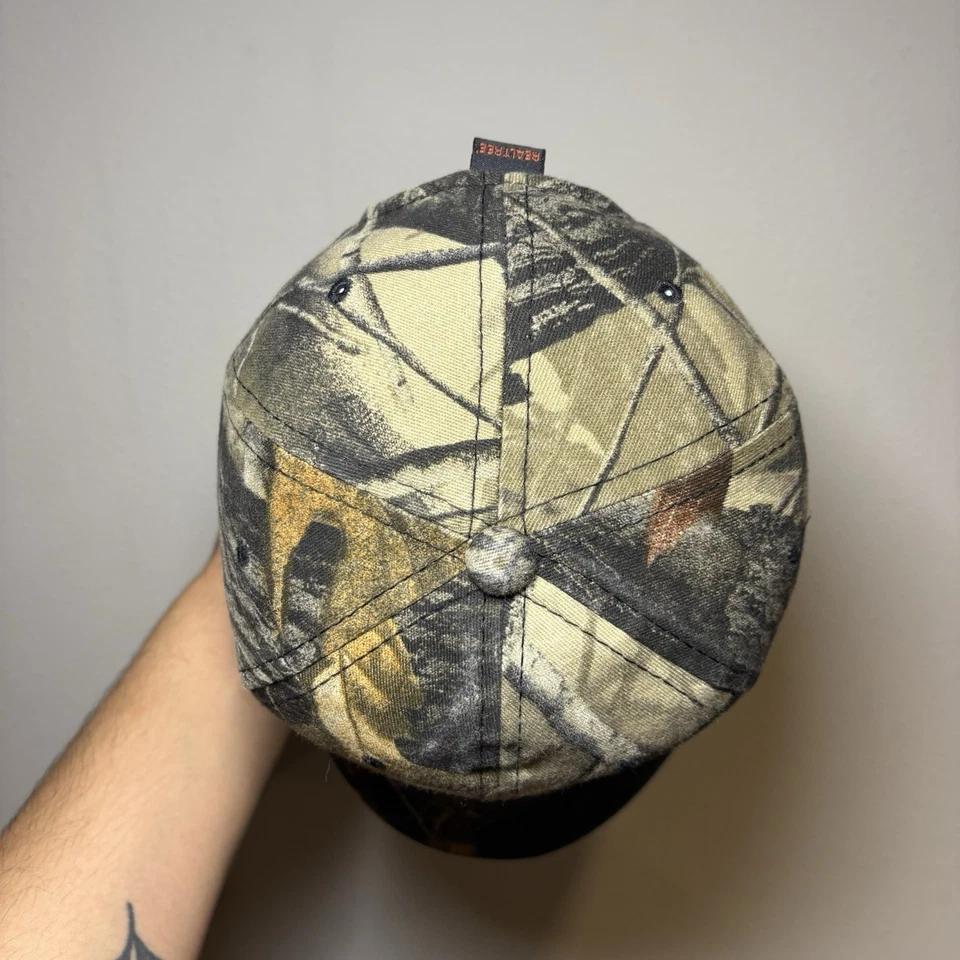 Vintage RealTree Camo Snap Back New With Tags Youth One Size Fits All - Image 3 of 4