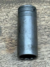 Snap-on Tools USA 3/8" Drive 5/8"~ SAE 12 Point ~Deep Chrome Socket ~ SF200