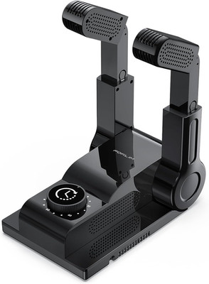 FORLIM Boot & Glove Dryer   Adjustable Heat, Telescopic Dry Ports, Timer