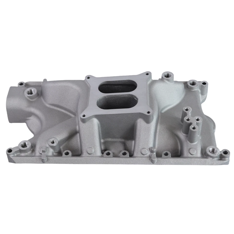Dual Plane Aluminum Intake Manifold For Ford Small Block Windsor 351W 5.8L V8 Foto 3 de 4