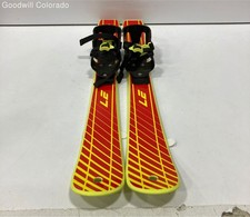 Crescent Moon Red Yellow 27 CM JR SKISET 2205 Cross Country Skis Pair