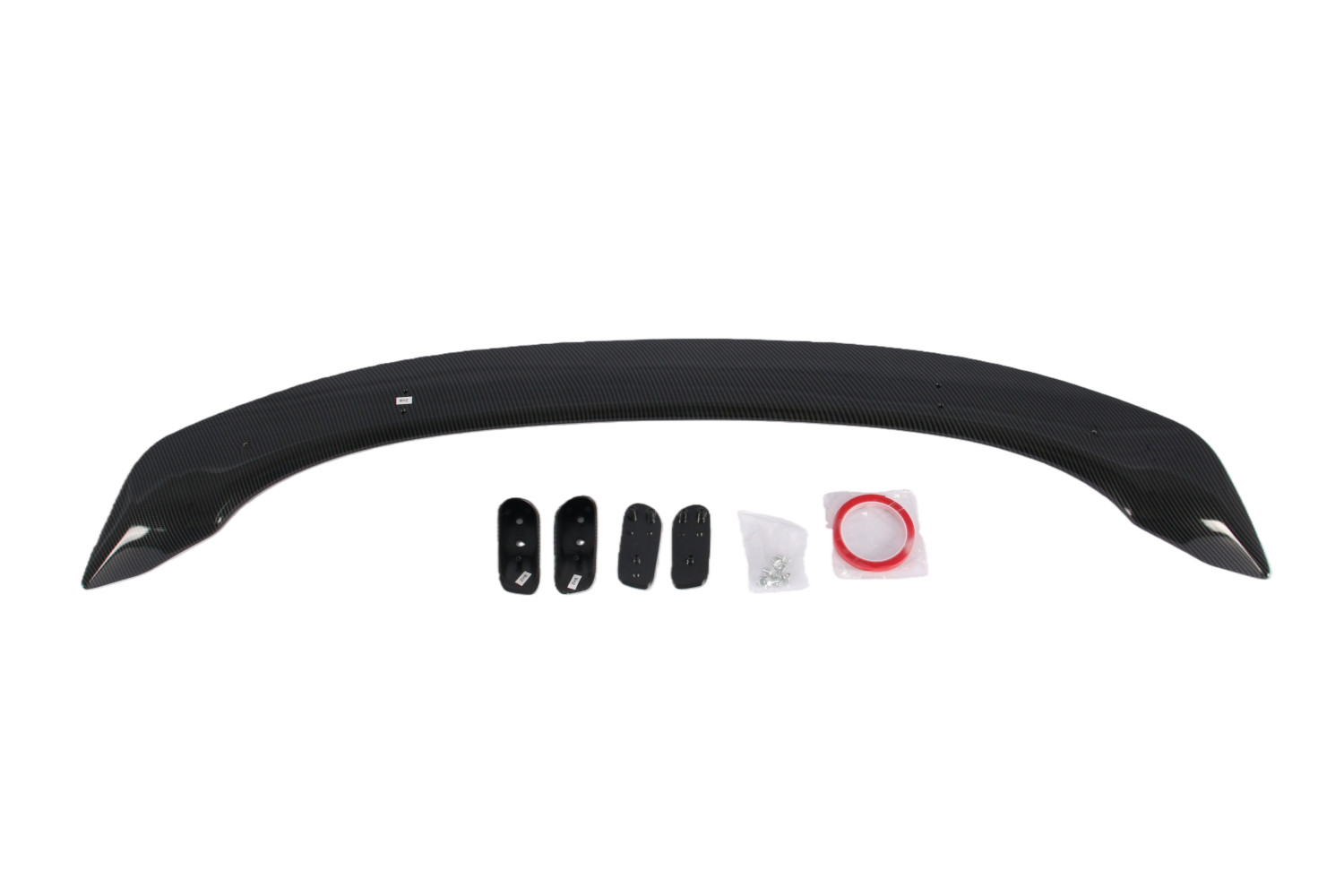 Carbon Fiber Rear Trunk Spoiler Lip Roof Tail Wing For Maserati GranTurismo