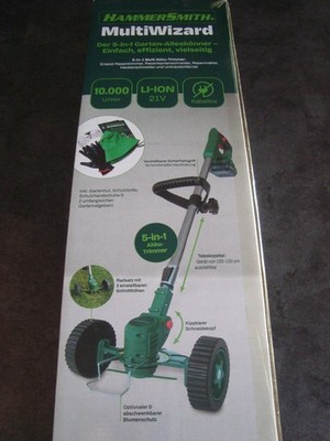 HammerSmith  MultiWizard 5-in-1 Akku Trimmer Neu mit OVP