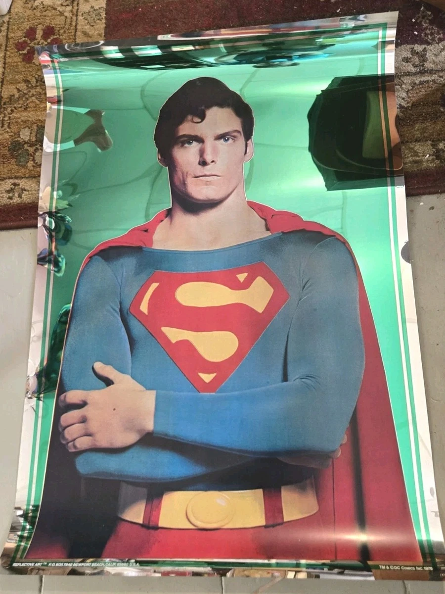 Superman Movie Poster Indiana Movie Memorabilia Original US