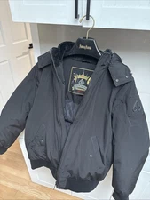 Children’s Moose Knuckle Down Hooded Jacket With Fur Hoodie Xxl