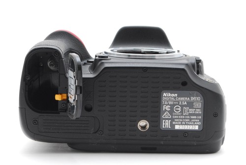 Nikon D610 24.3 MP DSLR Camera "Near Mint SC5,901" 3230 Body Only Black - Picture 9 of 12