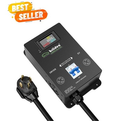 Effortless EV Charging: Automatic Power Switch for Dryer & NEMA 14-30 Plug