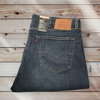 Levis 501 Classic Original Stretch Straight Jeans Block Crusher 38 W 30 L 100£