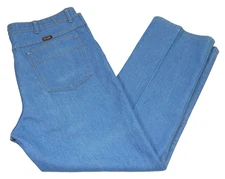 Men's Wrangler Jeans Gentleman's Cut 85498LB Tag 38x30 measured size 36x29