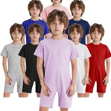 Kids Leotard Special Needs Bodysuit Playwear Overalls Adaptive Wear Jumpsuit