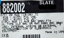 Alpha Wire 882002 20/2C Alpha Essentials Control/Instrumentation Cable Gray/10ft