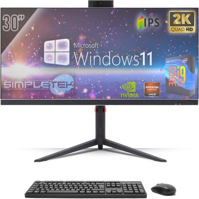 ALL IN ONE 30'' GAMING 2K I9 9TH GEN RAM 32GB SSD 2TB RTX 4060 8GB WIN 11 PRO AIO