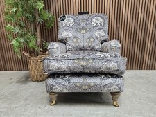 Sofa.com Bluebell Small Armchair In William Morris Velvet RRP-£1410 