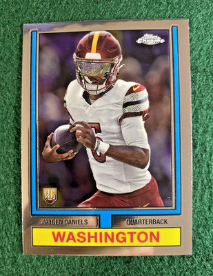 2024 Topps Chrome #74TF-2 RC SP Jayden Daniels Washington Commanders NFL