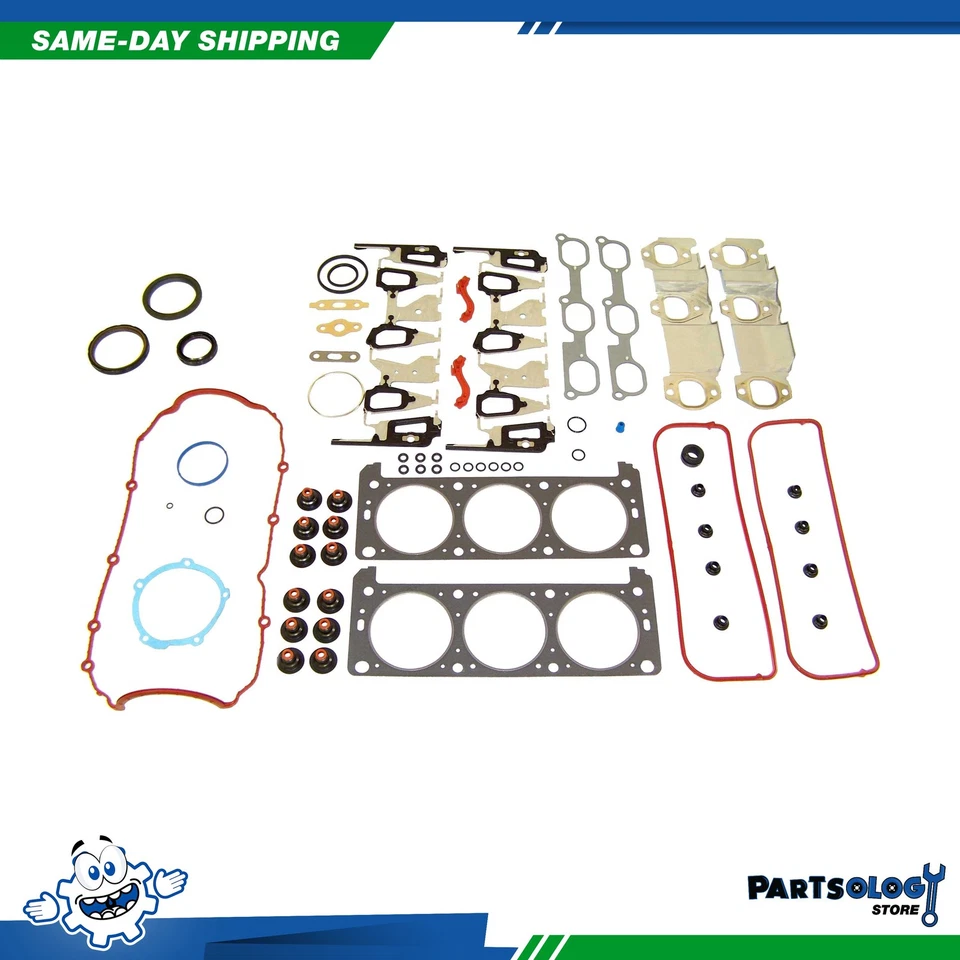 Kit de reconstrucción de motor DNJ EK320A para relé Saturn 05-06 3,5 L V6 OHV 12 V cúbico 213 Foto 2 de 4