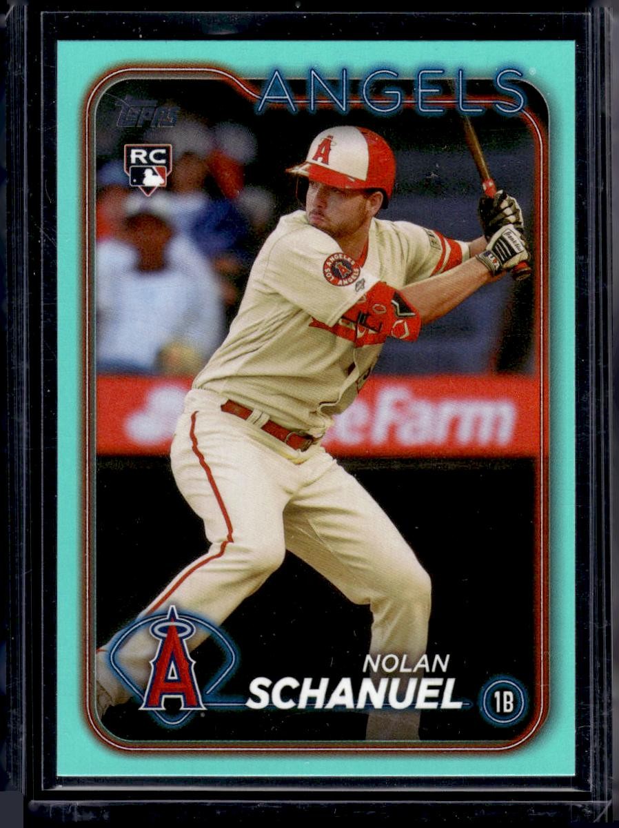2024 Topps #53 Nolan Schanuel Aqua