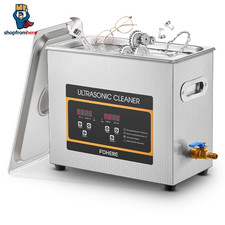 Ultraschallreiniger 6,5 L Edelstahl Reinigungsger&auml;t mit Heizung Timer Werkstatt