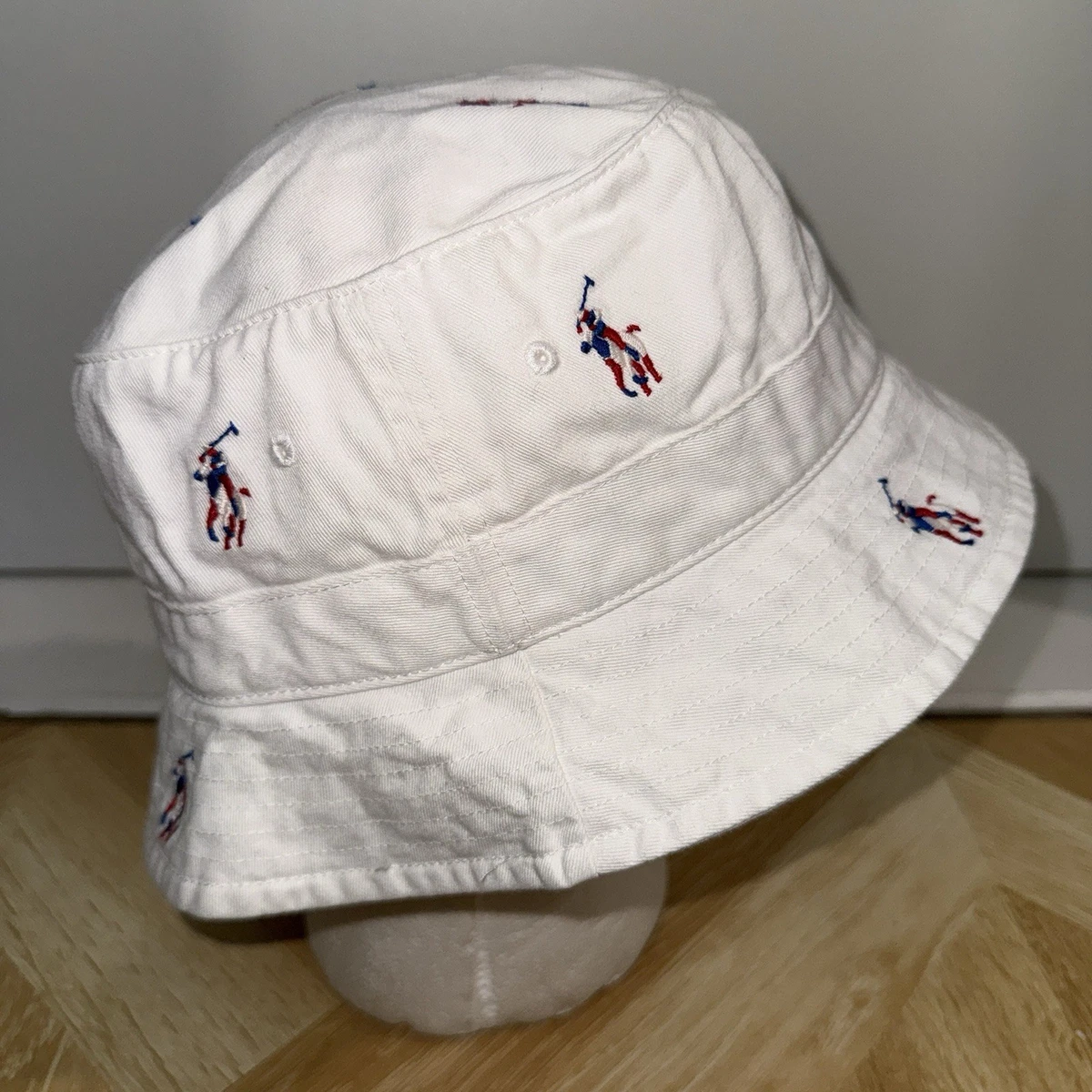 Polo Ralph Lauren 新品未使用ハット L/XL ホワイト Polo Ralph Lauren Size L White Hats for Men for sale | eBay
