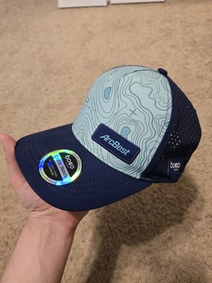 ArcBest BOCO Gear Technical Trucker Hat Adjustable Navy Mint Performance Cap