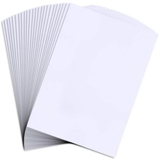 20Pcs Vinyl Siding Repair Kit, Self-Adhesive Waterproof Glossy PVC White