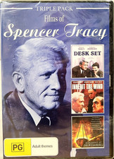 SPENCER TRACY: DESK SET/ INHERIT THE WIND/ JUDGEMENT AT NUREMBURG - NEW 3 DVDs