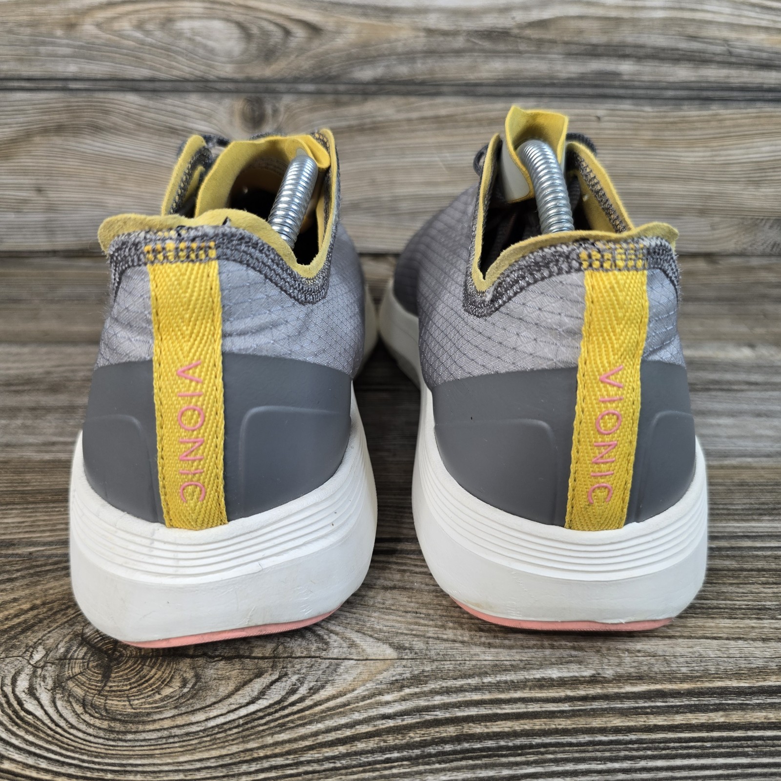 Vionic Celeste Gray/Pink Light Running Shoes Snea… - image 4