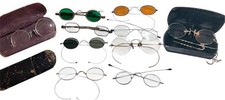 Antique LOT of (10) pair  Eyeglasses