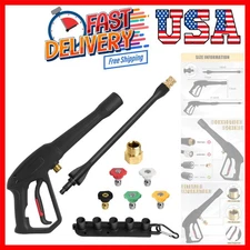 Pressure Washer Spray Gun, for Ryobi Pressure Washer Gun, with Jet Wand and 5...