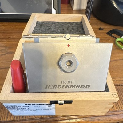 Hirschmann EDM Holder Fixture H8.811 with Case EDM Tool Holder