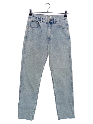 PULL&BEAR Mom Jeans Femme Bleu Casual Coton (EU 36, INT S) - Photo 1/4