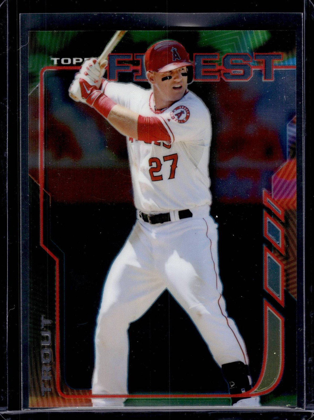 2014 Finest Mike Trout #100