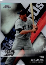 2020 Topps Chrome - Ted Williams #DOD-5 DECADE OF DOMINANCE DIE CUT Red Sox