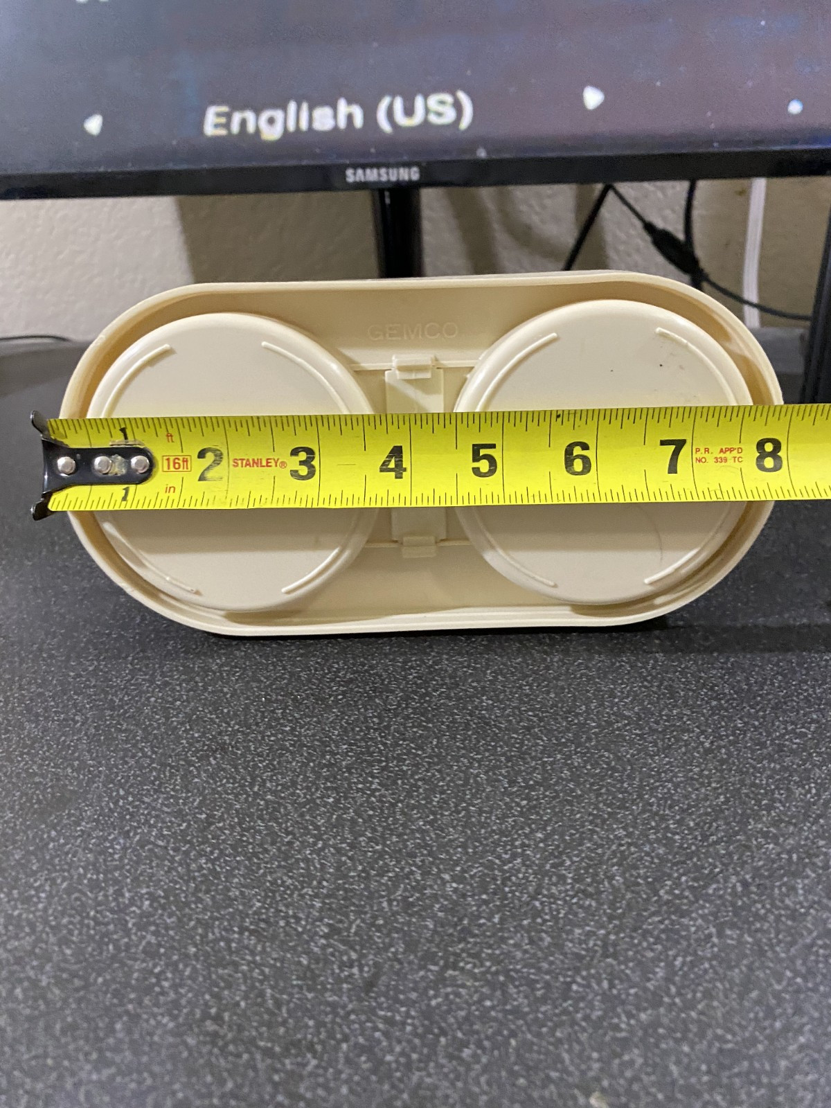 Gemco Corning Ware Corelle Forever Yours Cream Sugar Caddy W/Lids - NO Spoon