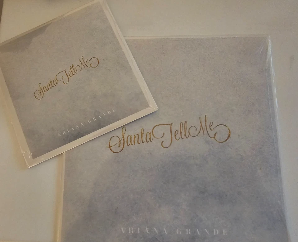 Ariana Grande - Santa tell me / True Love - 7" Vinyl + CD - Sealed - Bild 2 von 3