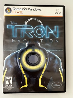 TRON Evolution PC DVD-ROM Game for Windows LIVE Disney Interactive Complete CIB