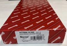 STARRETT EC799A-12/300 Electronic Caliper, Stainless Steel, 0-12"