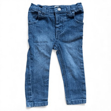 Baby Girls Carters Stonewash Skinny Denim Jeans - Sz 12 mo
