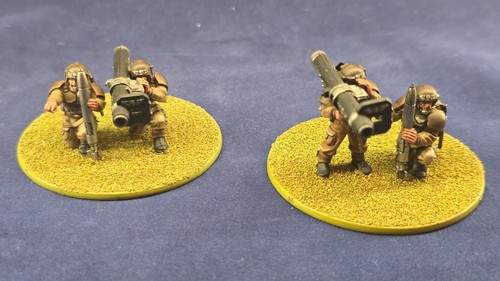Warhammer 40K Astra Militarum Catachan Heavy Weapons Squad Peint Games Workshop