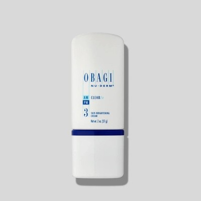 Obagi Nu Derm Clear Fx Am Facial Skin Brightening Cream 2 Oz