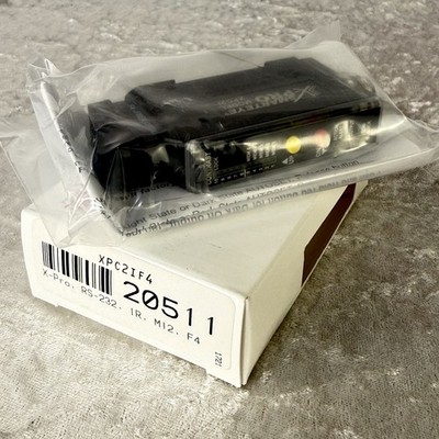 Tri-Tronics XPC2IF4 20511 X-Pro RS-232 IR M12 F4 Fiber Optic Sensor NOS NIB