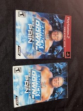 PS2 WWE Smackdown Here Comes The Pain artwork  Manuel Only Game Not Included