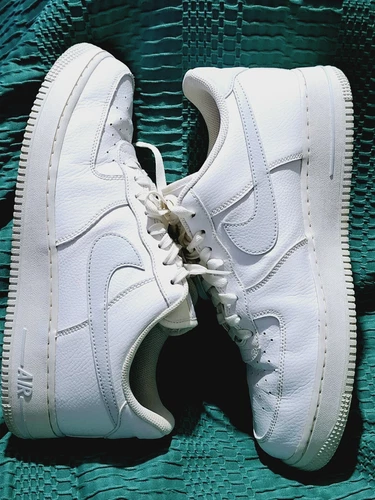 Scarpe da ginnastica Nike da uomo taglia UK 10 Air Force 1 Craft Summit bianche Photon Dust