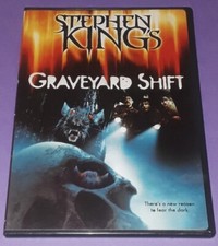 Stephen King's Graveyard Shift DVD 1990 Horror Cult Classic Scary Movie VG 