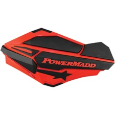 Powermadd Polaris Red/Black Handguards | 34402