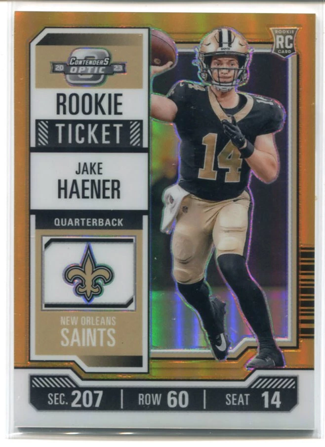 2023 Panini Contenders Optic Jake Haener #71