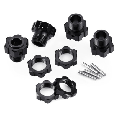 AXSPEED 4Stk Rad Hex 17mm Nabenadapter für 1/8 ARRMA KRATON 6S EXB RC Truck Car