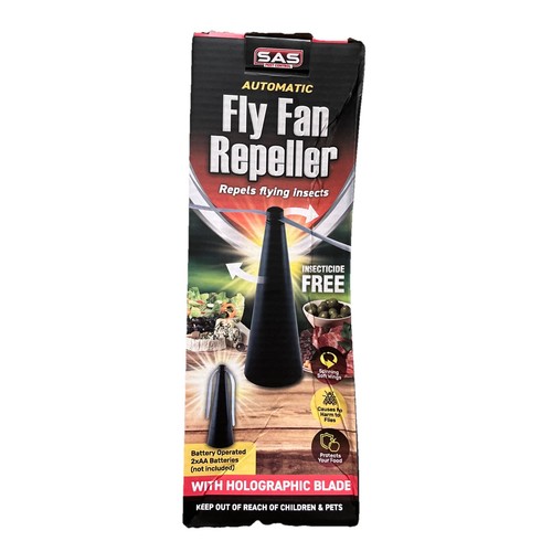 Fly Fan for Table,Fly Swatter Fan for Indoor or Outdoor Meal,Portable Table T... - Picture 3 of 5